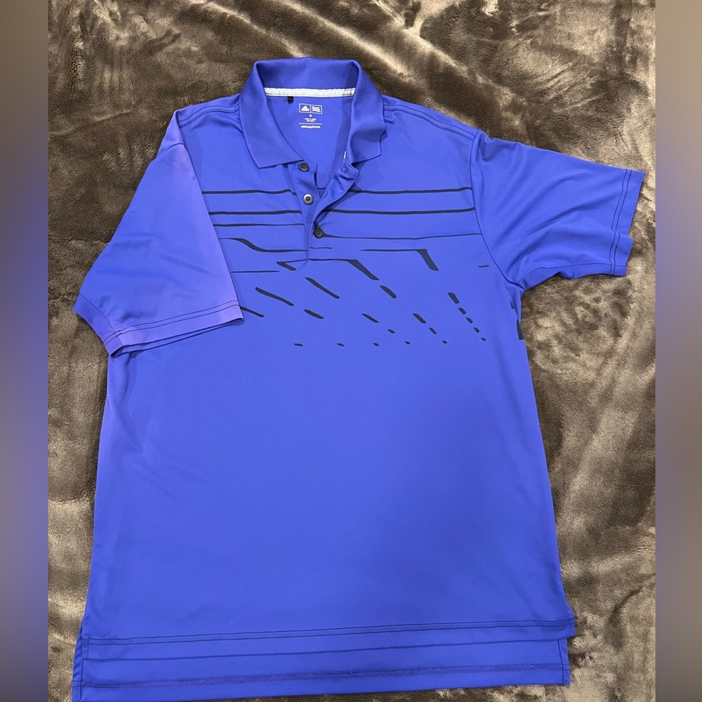 Adidas Men’s Electric Blue Golf Polo